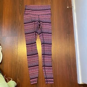 Lulu lemon multi color leggings